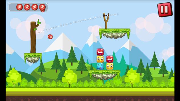 knock down - slingshot vs red ball screenshot 4
