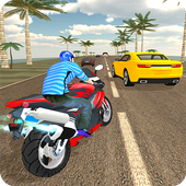 Moto Rider Racing 2017 - Highway bike racer icon