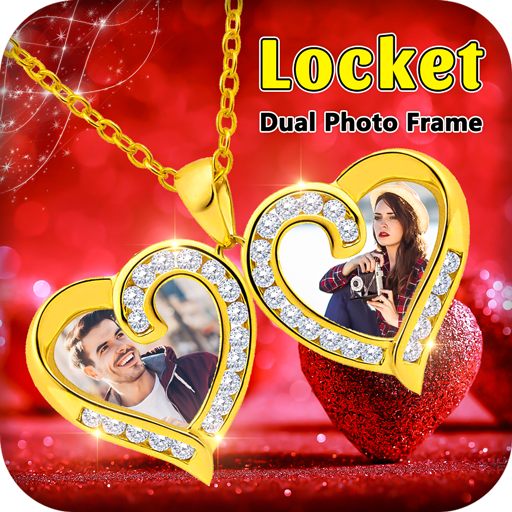Locket Dual Photo Frame icon