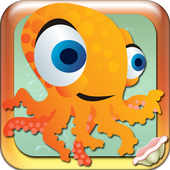 Shark and Octopus icon