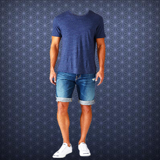 Men Short Photo Frames أيقونة