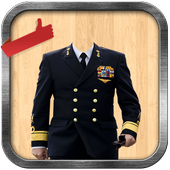 Army Suit Photo Camera icon