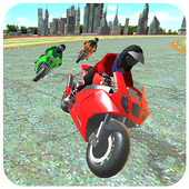 Moto Bike Highway Racer 3D Racing Game icon