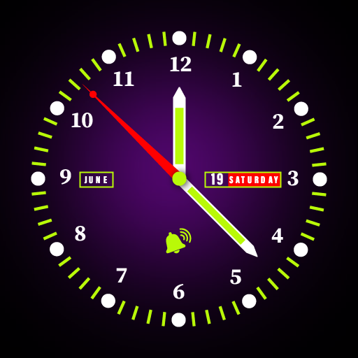 Lock Screen Clock, Smart Clock أيقونة