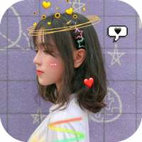 Live face sticker sweet camera