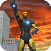 Flying Iron Hero Transformation Robot Battle Hero icon