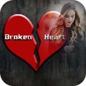 Broken heart Photo Frame icon