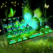 Starry Magical Forest Butterfly Keyboard icon