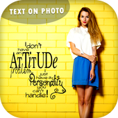 Add Text to Photo : Write on Picture, Image icon