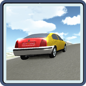 mountain race circuit icon