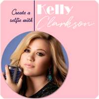 Create a selfie with Kelly Clarkson