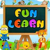 KIDS-Fun Learning. Letters,Numbers,Colours&Shapes