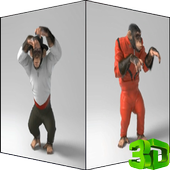 Monkey 3D Video LWP icon