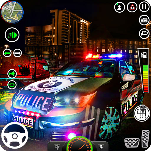 City Police Car Driving Games icon