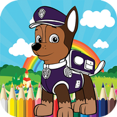 Paw Coloring Book icon