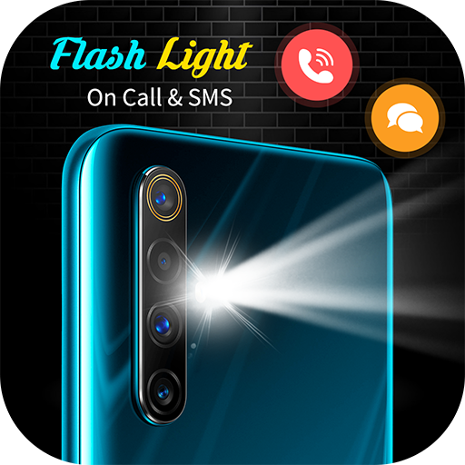 Flashlight on Call and SMS- Flash Alert icon