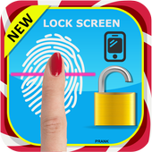 Fingerprint Lock Screen Prank icon