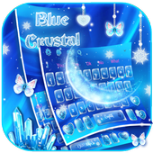 Blue Crystal Keyboard icon