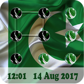 independence day pattern lock, pattern lock icon