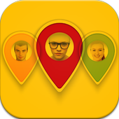 Phone tracker Find MY friends icon