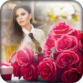 Rose Flower Photo Frames on 9Apps