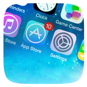 launcher for iphone7 plus أيقونة