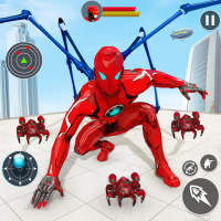 Cyber Rope Hero in Spider Game