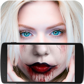 Halloween Zombie MakeUp Camera Effect Simulator icon