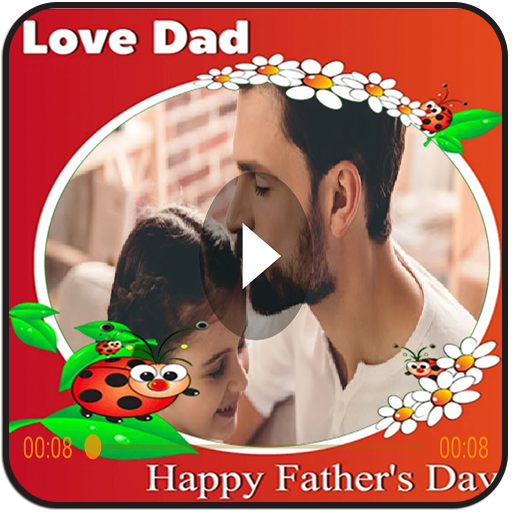 Father's Day Video Maker:Father's Day Status Video icon
