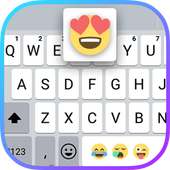 White Keyboard for iOS on 9Apps