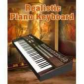 Realistic Piano Keyboard