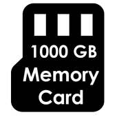 1000GB Memory Card on 9Apps