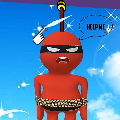 Rope cut rescue game icon