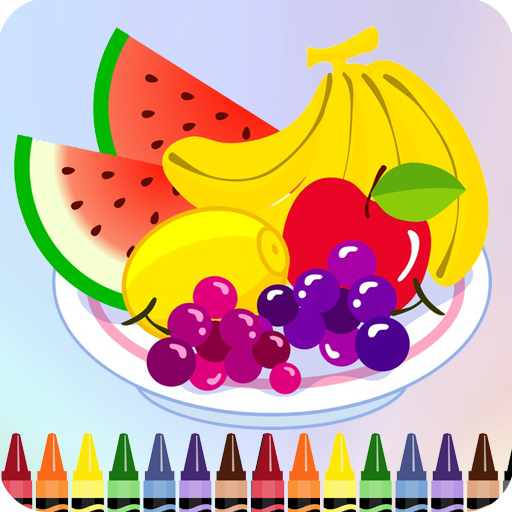 Fruit and Vegetables Coloring for kids icon