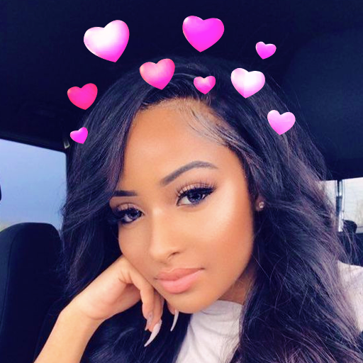 Candy selfie motion stickers icon