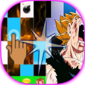Piano Dragon Ball Z Tiles icon