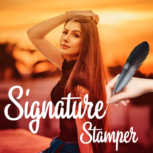 Signature Stamper: Auto Add Text on Camera Photos icon