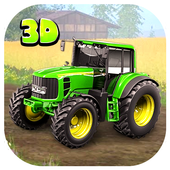 Farm Harvest Tractor Simulator icon