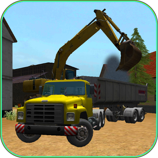 Construction Truck 3D: Asphalt icon