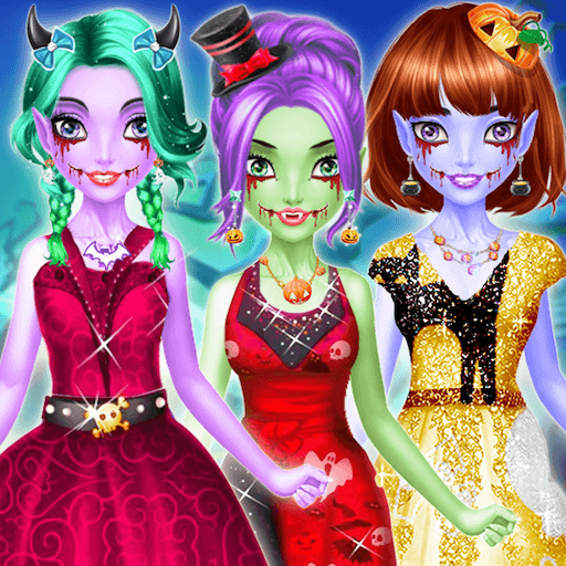 Halloween Dress Up Girls - Monster Dress Up Game icon