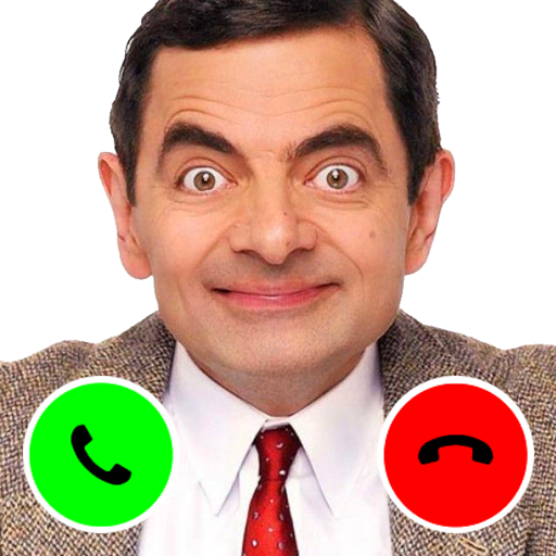Mr Bean : fake phone call icon