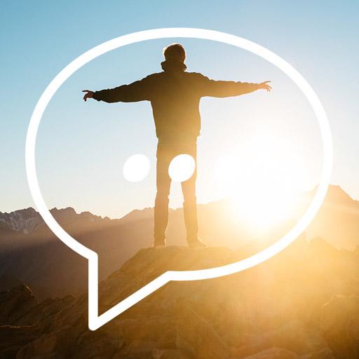 SMS Motivation en Français - Carte Virtuelle MMS icon
