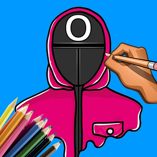 How to draw squid game lessons icon