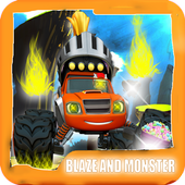 blaze machine truck icon