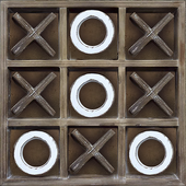 Tic Tac Toe wood icon