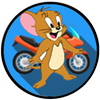 لعبة توم وجيري الدراجات أيقونة