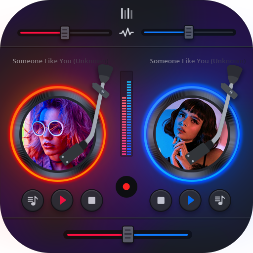 Dj Mixer Player - free Virtual DJ Music Player icon