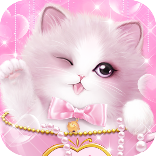 Pink Cute Cats Theme icon