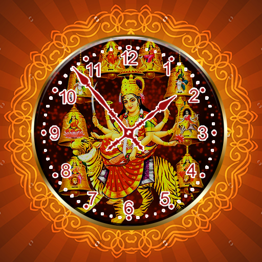 Durga Ji Clock Live Wallpaper icon