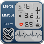 Blood Sugar Check : Logger Scanner Glucose Diary icon